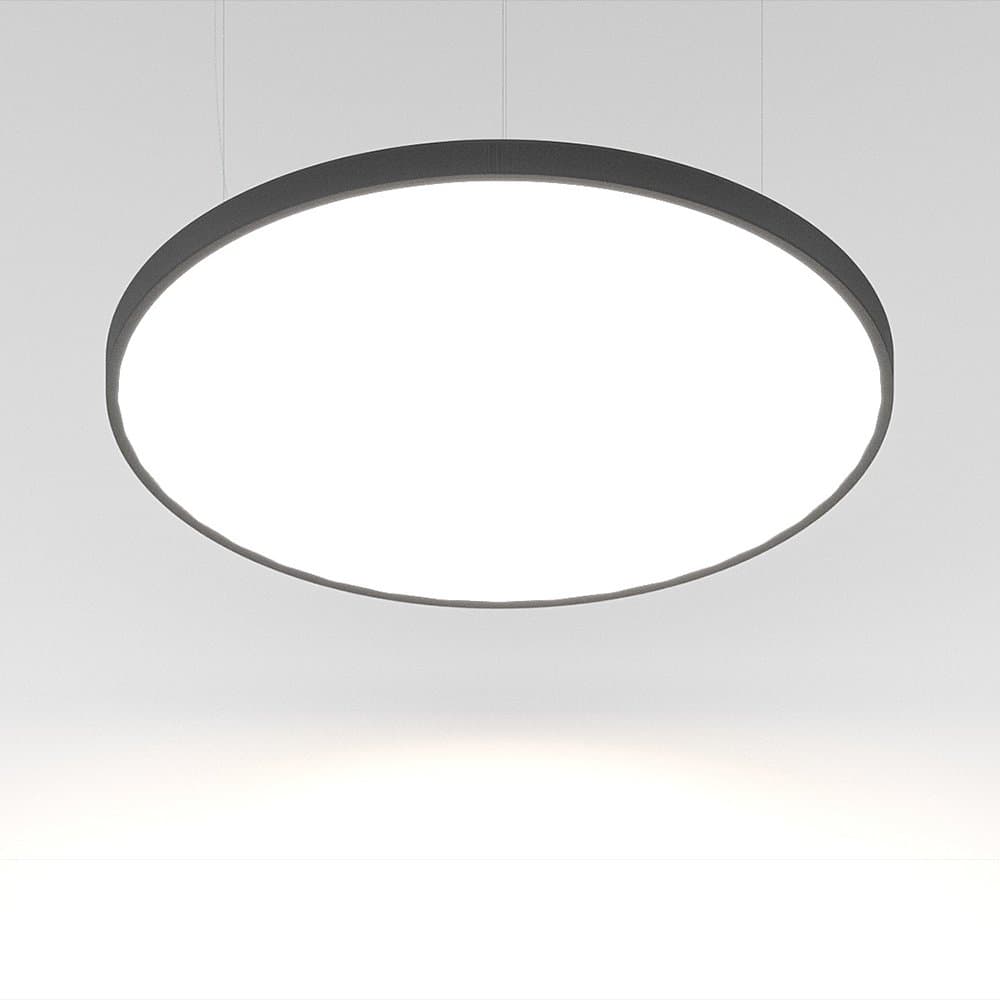 PILL 70 S 92W 4000K 7070lm Ra80 220V / Светильник LED, 900мм (подвесной) (Briaton) ЧЕРНЫЙ 009S-92W4K-900BK