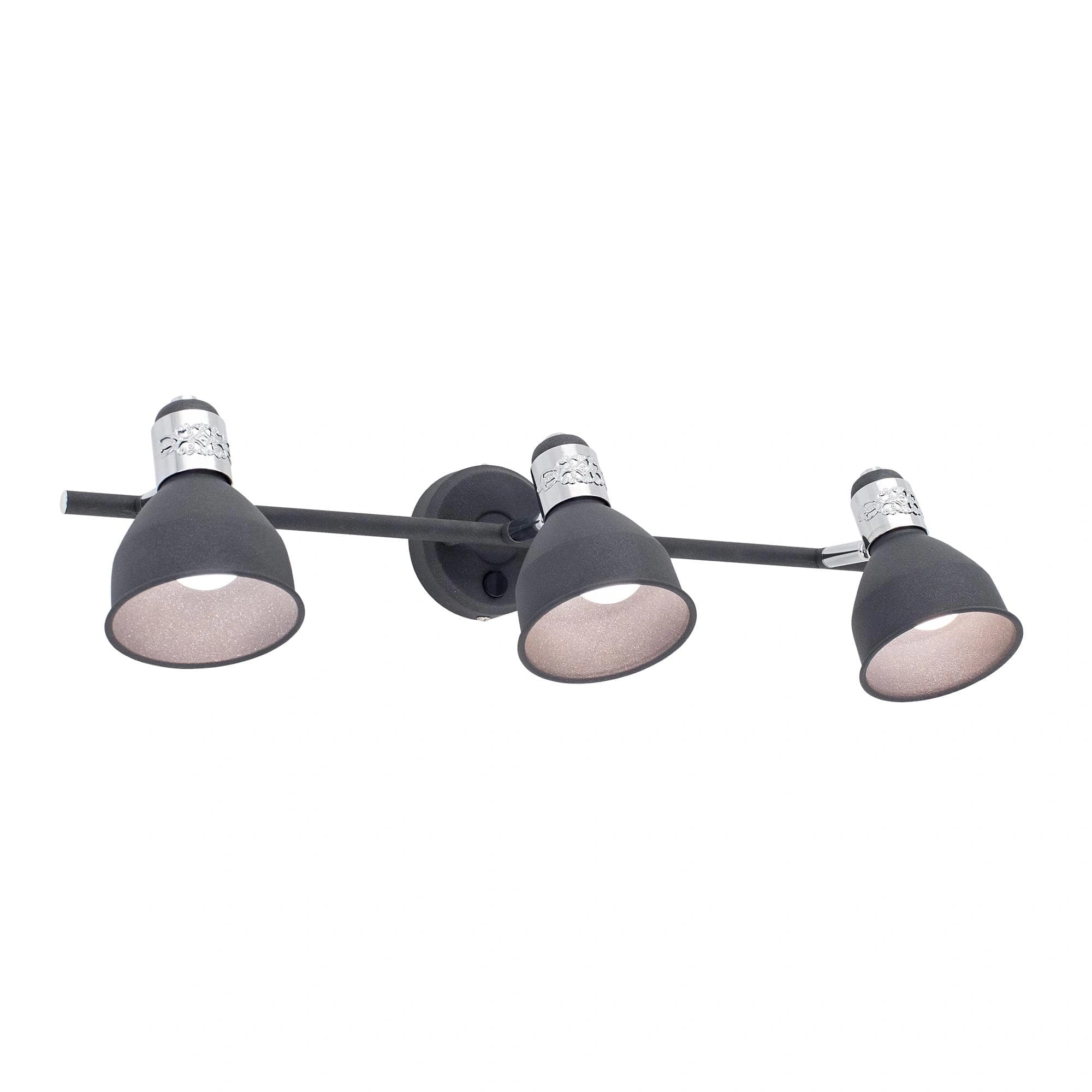 Citilux CL502534 Опус Серый+Хром Светильник Настенно-потолочный