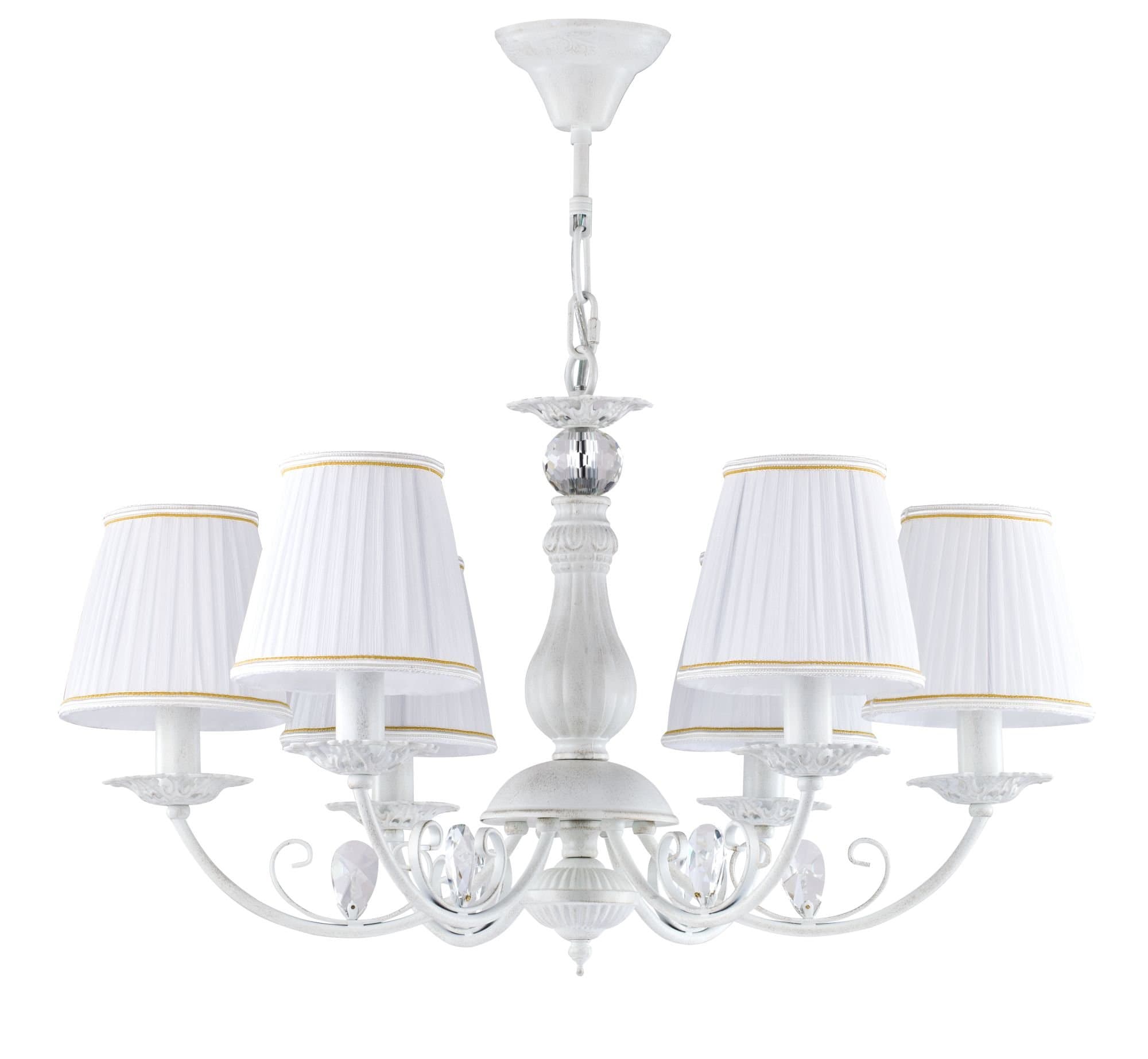 Freya Classic Bianchi Белый Люстра E14 40W FR2307-PL-06-WG — миниатюра 6