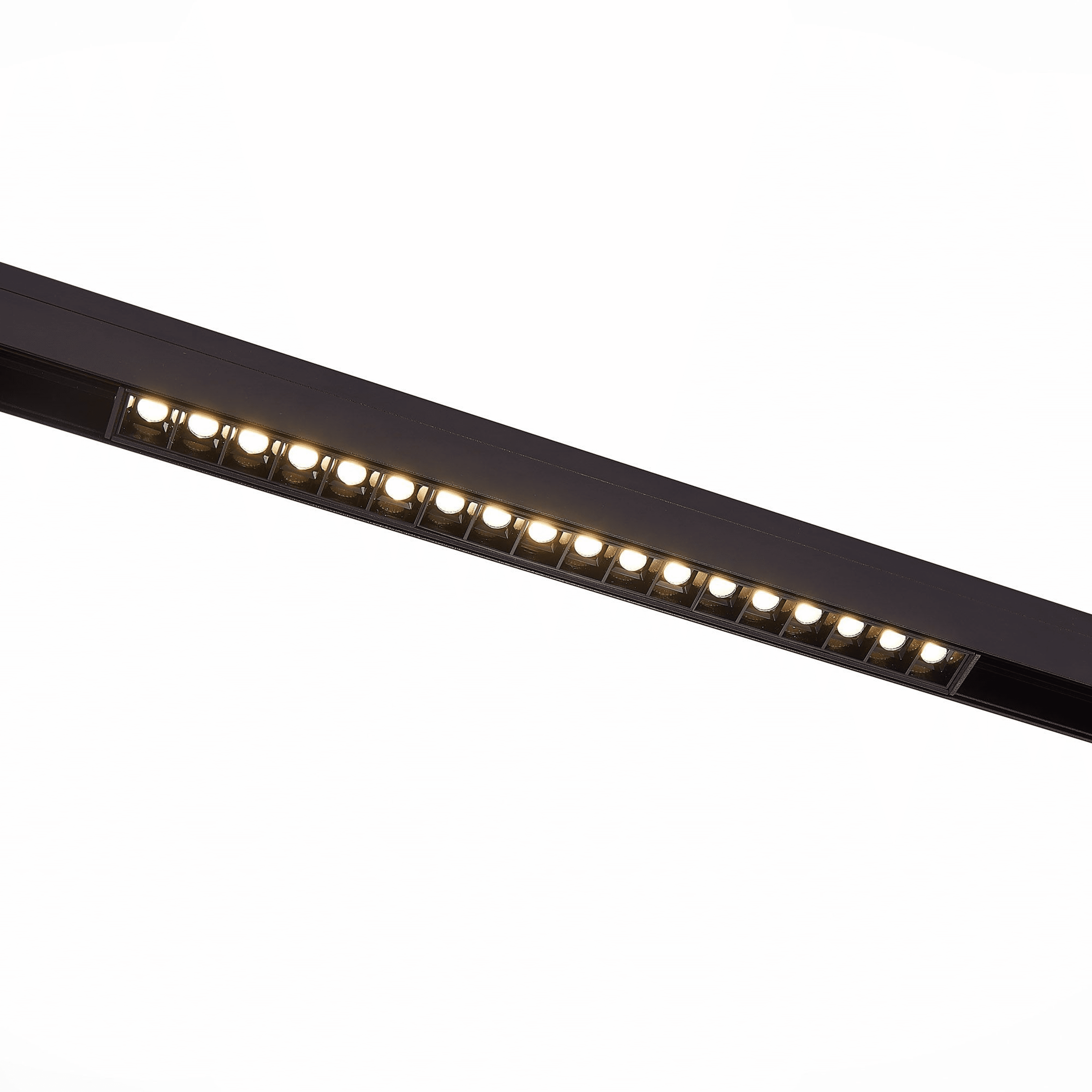 ST LUCE ST371.406.18 Магнитный трековый светильник SMART Черный LED 1*18W 2700K-6500K 1 620Lm Ra90 36° IP20 L338xW22xH25 48VV
