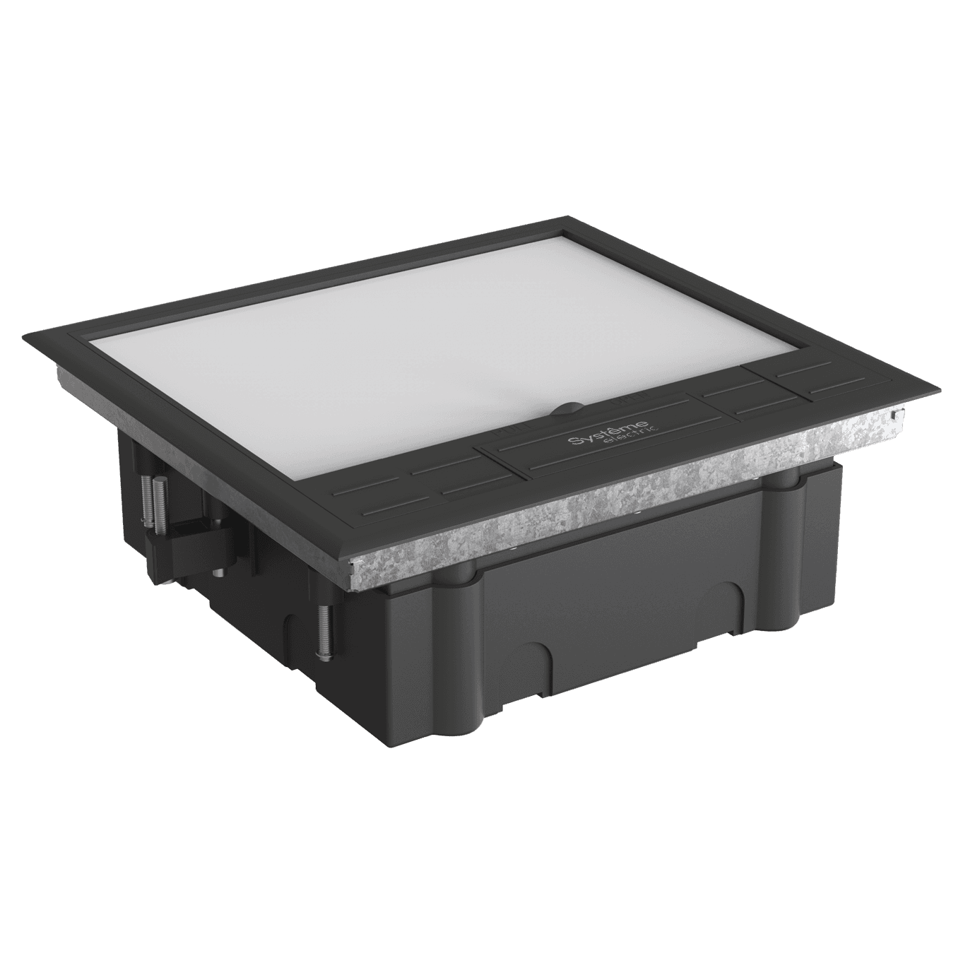 Systeme Elecrtic MultiDesk Люк на 12 модулей IP40 для фальшпола с монтажной коробкой, тип MDK10 — миниатюра 3