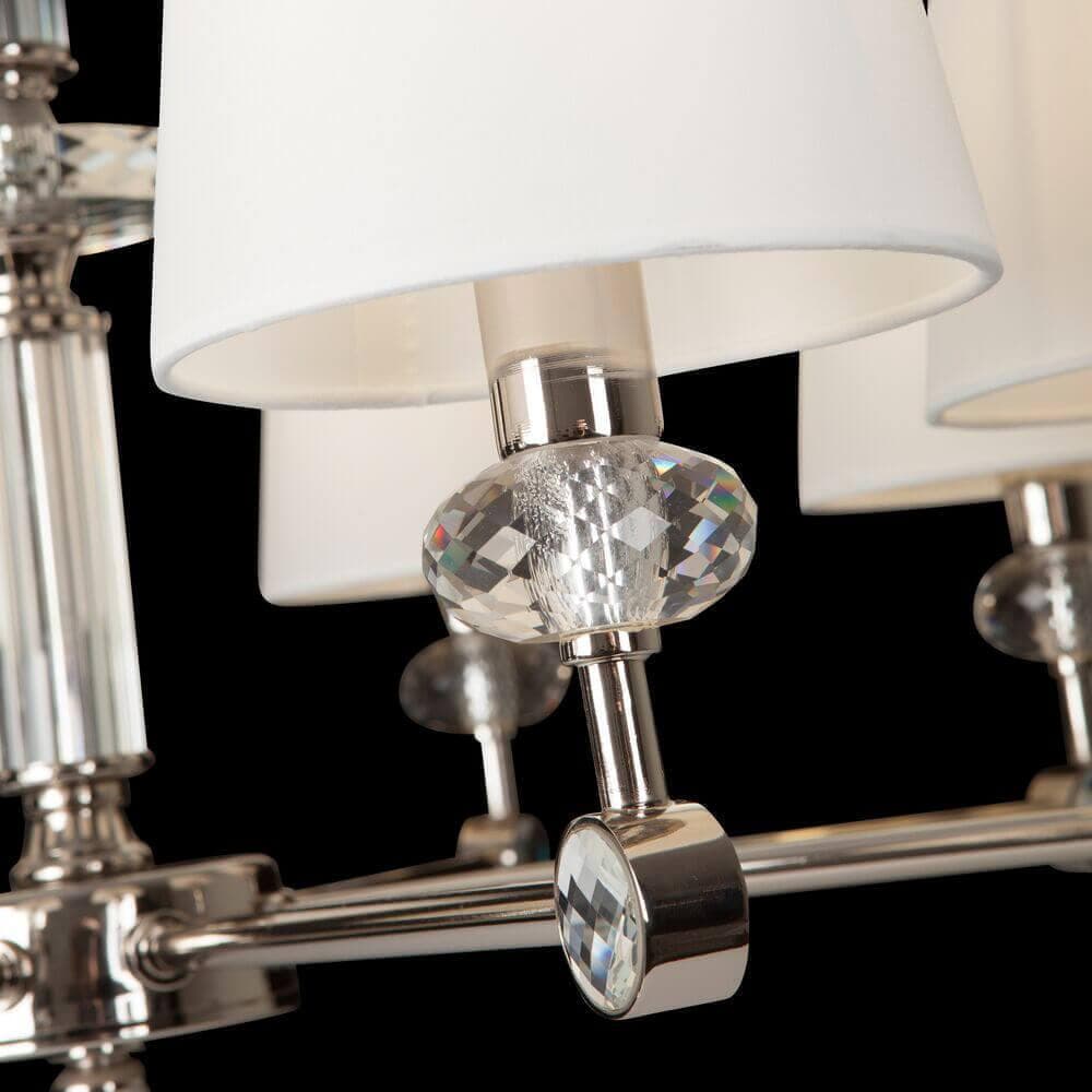 Maytoni Neoclassic Riverside Хром Люстра E14 40W MOD018PL-06CH — миниатюра 6
