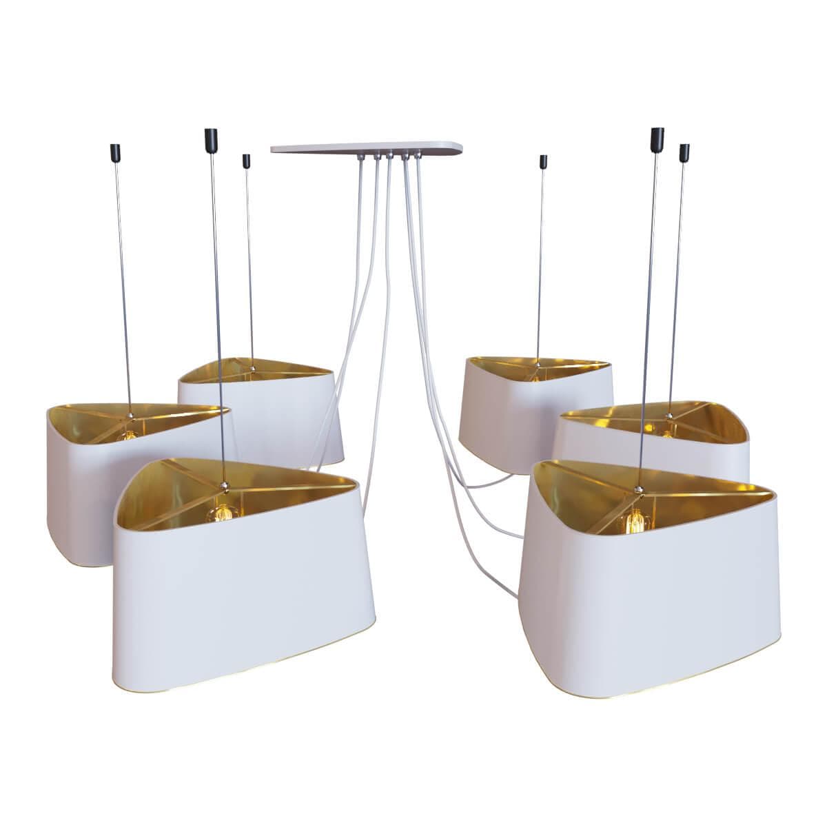 LOFT IT LOFT1163-6WH Люстра 6xE14 40W LOFT1163-6WH, шт — миниатюра 2