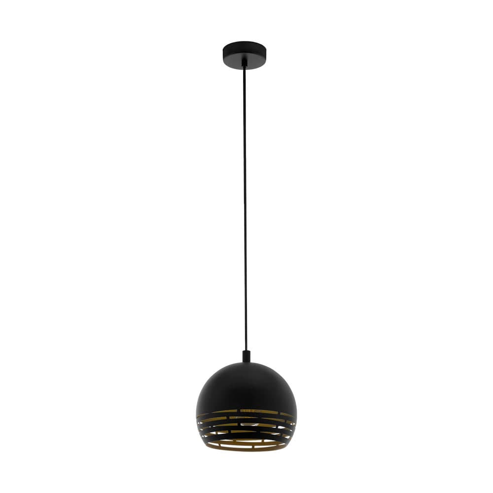 Eglo 98071 Подвес CAMASTRA, 1x40W(E27), сталь, черный, золотой