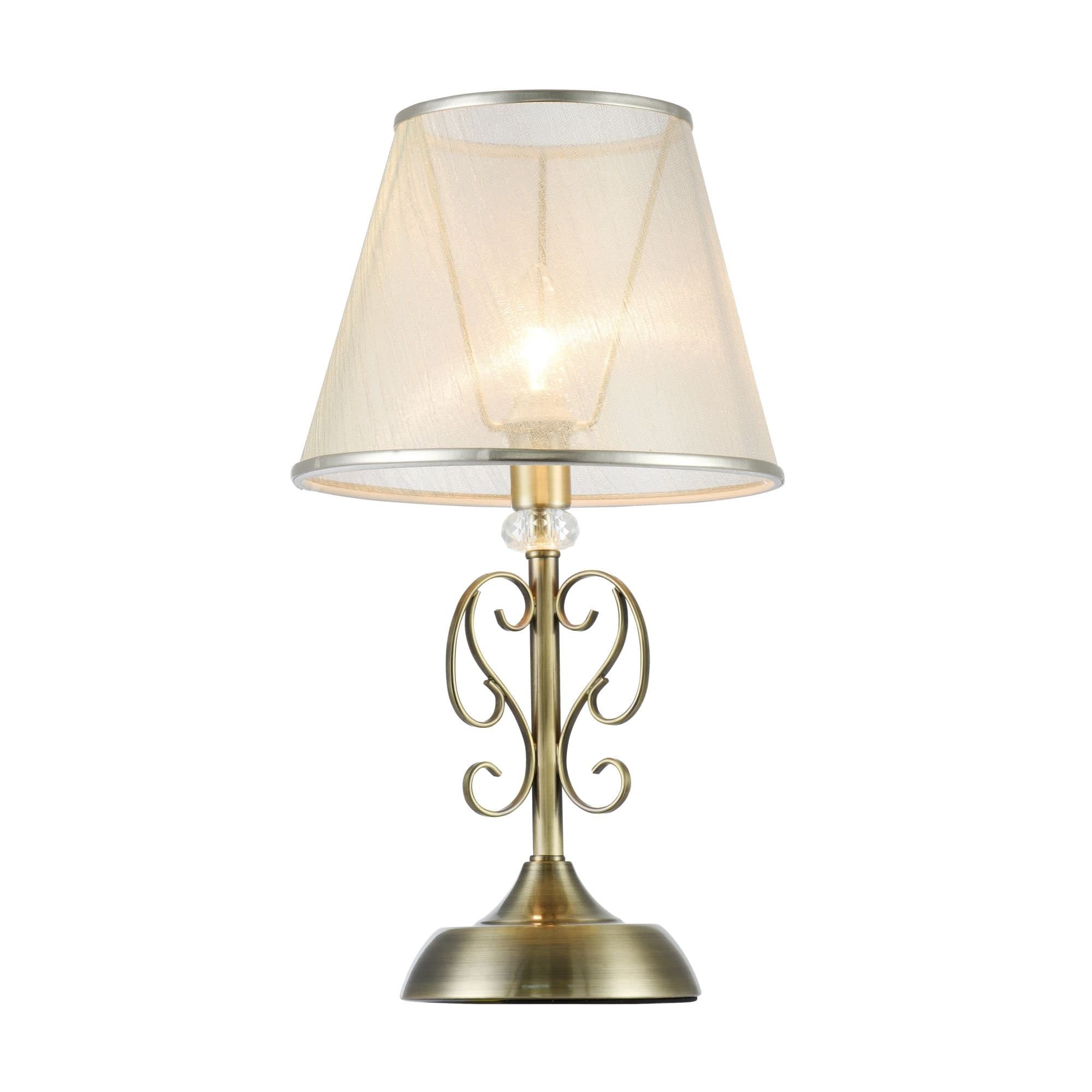 Freya Classic Driana Бронза Антик Настольная лампа E14 40W FR2405-TL-01-BS — миниатюра 3