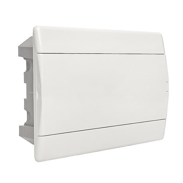 EKF PROxima Щит распределительный ЩРВ-П-12 "SlimBox" белая дверца IP41 — миниатюра 1
