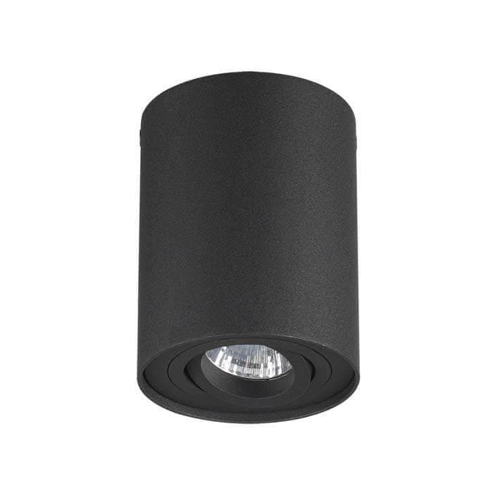 Odeon Light 3565/1C ODL18 115 черный Потолочный накладной светильник IP20 GU10 50W 220V PILLARON — миниатюра 1