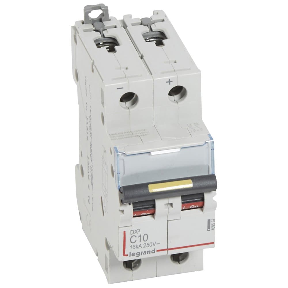 Legrand DX3 DC Автоматический выключатель 2P 10A (С) 10/16kA 409567