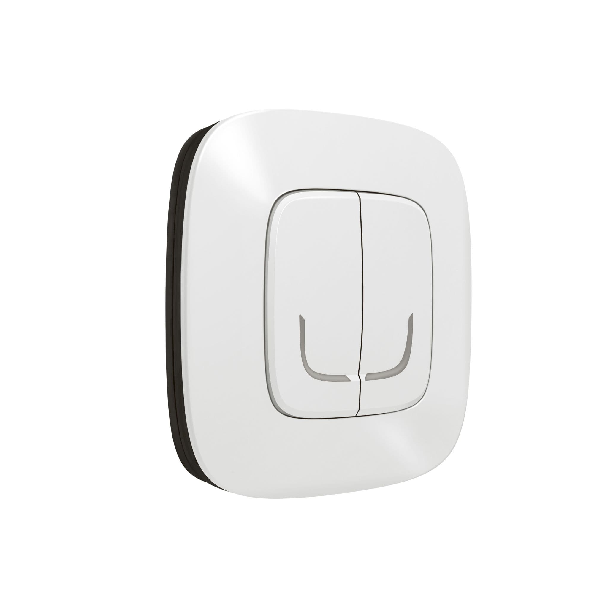 Legrand NETATMO Valena ALLURE Бел Выключатель 2-клавишный беспроводной 752587 — миниатюра 2