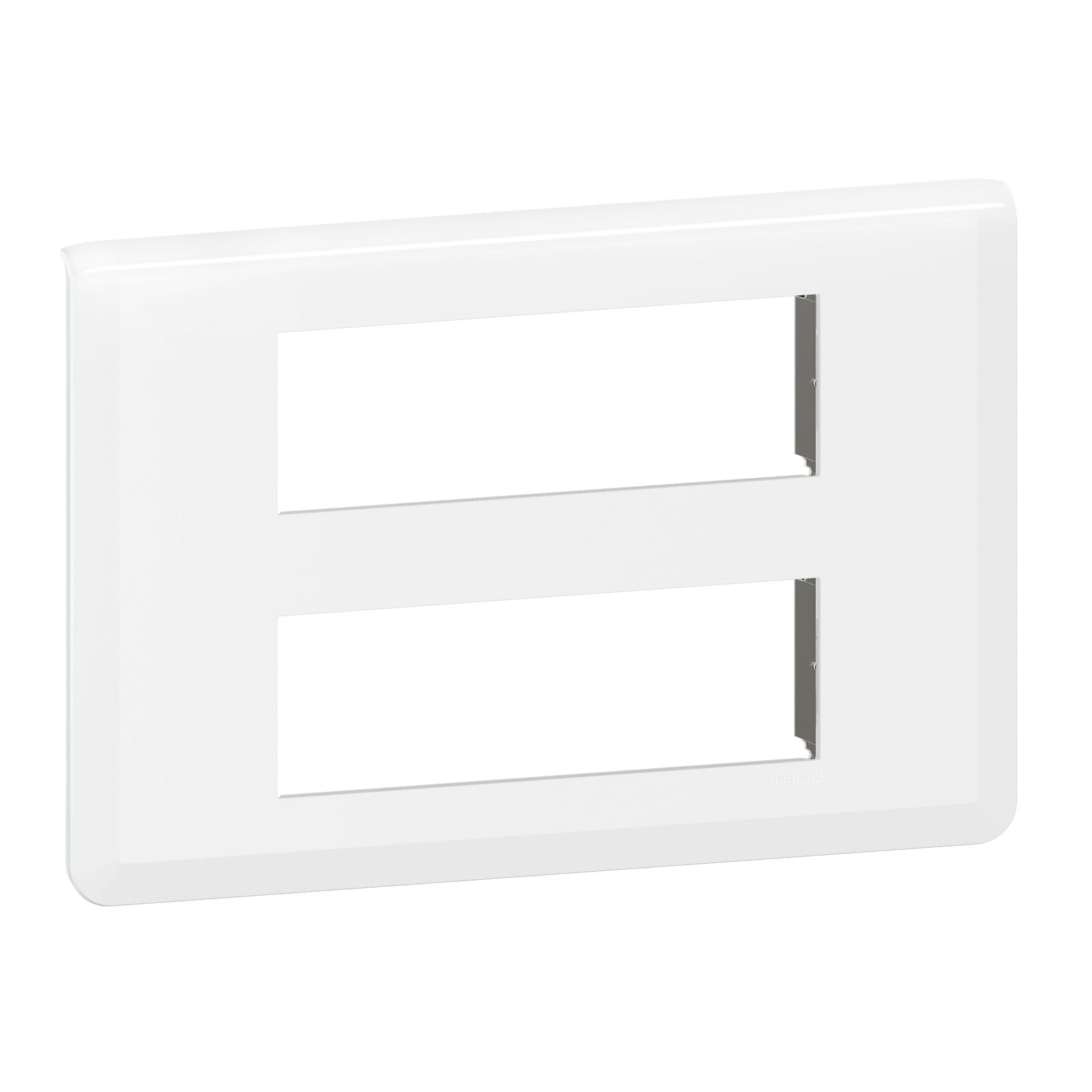 Legrand Mosaiс Рамка - Программа Mosaic - 2x6 модулей - белая 078836L — миниатюра 4
