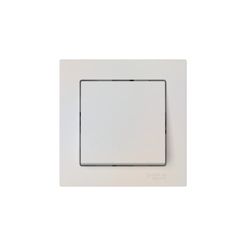 Systeme Electric AtlasDesign Жемчуг Выключатель 1-клавишный, сх.1, 10АХ, в сборе, быстрозажим. клем. — миниатюра 3
