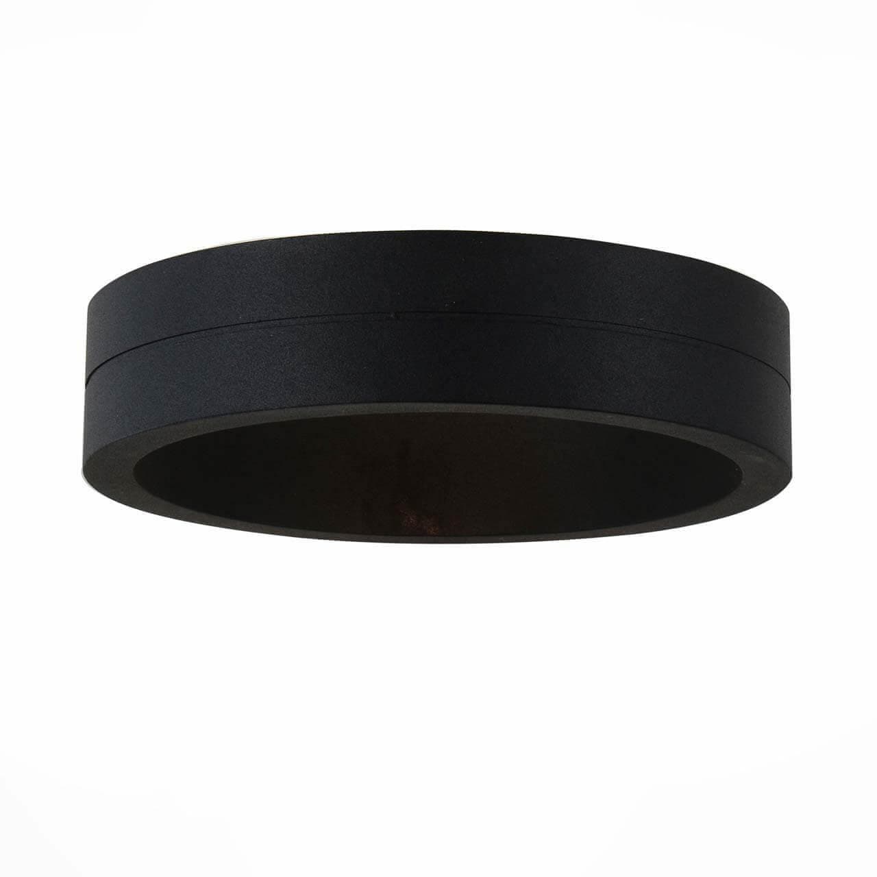 ST LUCE SL562.401.01 Светильник уличный настенный  Черный/Черный LED 1*6W — миниатюра 1