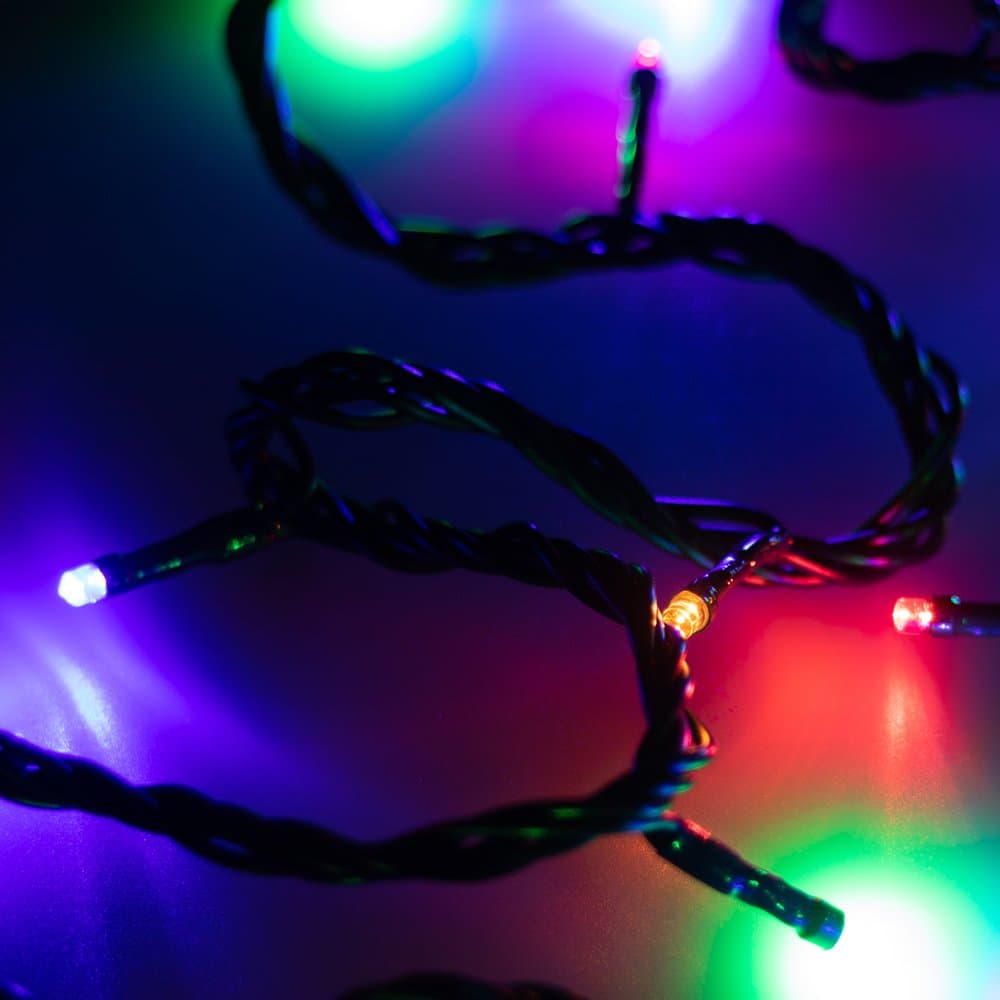 Arlight Светодиодная гирлянда ARD-STRING-HOME-5000-GREEN-50LED-LIVE RGB (230V, 3.5W) (Ardecoled, IP20) 025778 — миниатюра 4