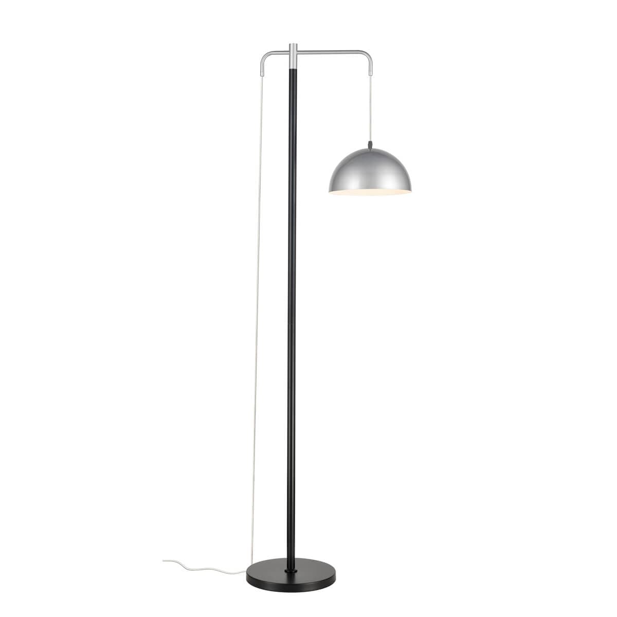 Vele Luce Hellion Торшер Modern D400*H1650 серебро, черный | silver, black металл | metal VL5703F01