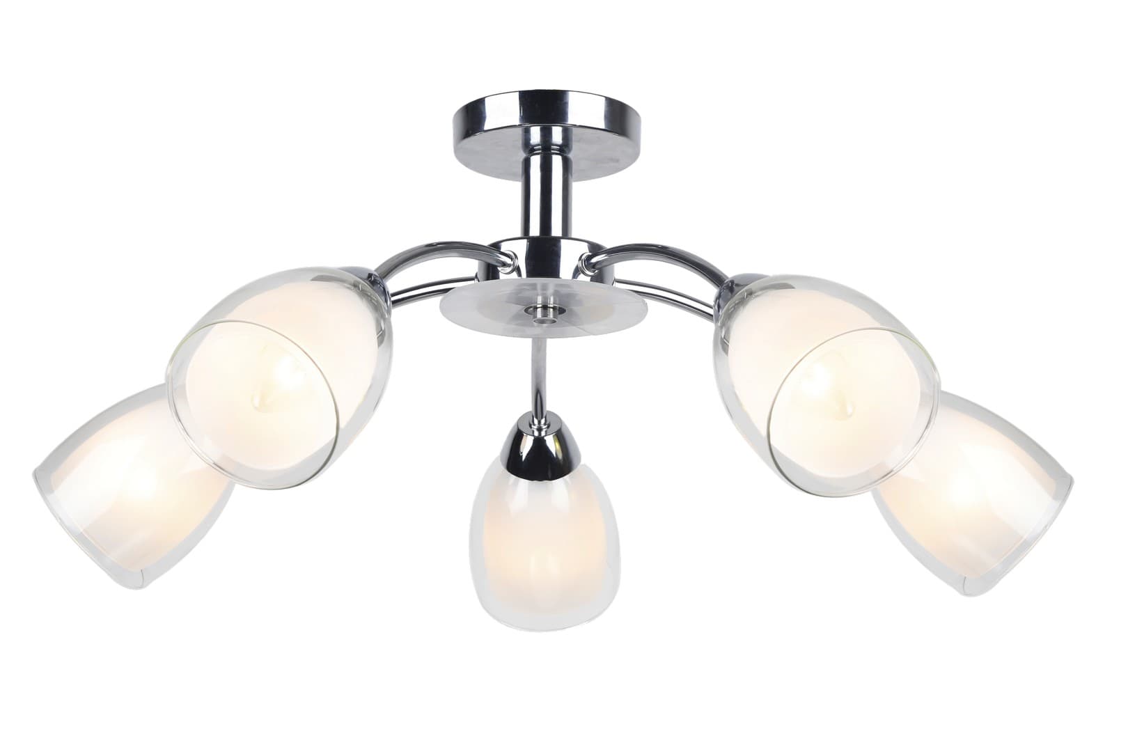 Arte Lamp Carmela Хром/Белый Светильник потолочный 5x40W 5xE14 A7201PL-5CC