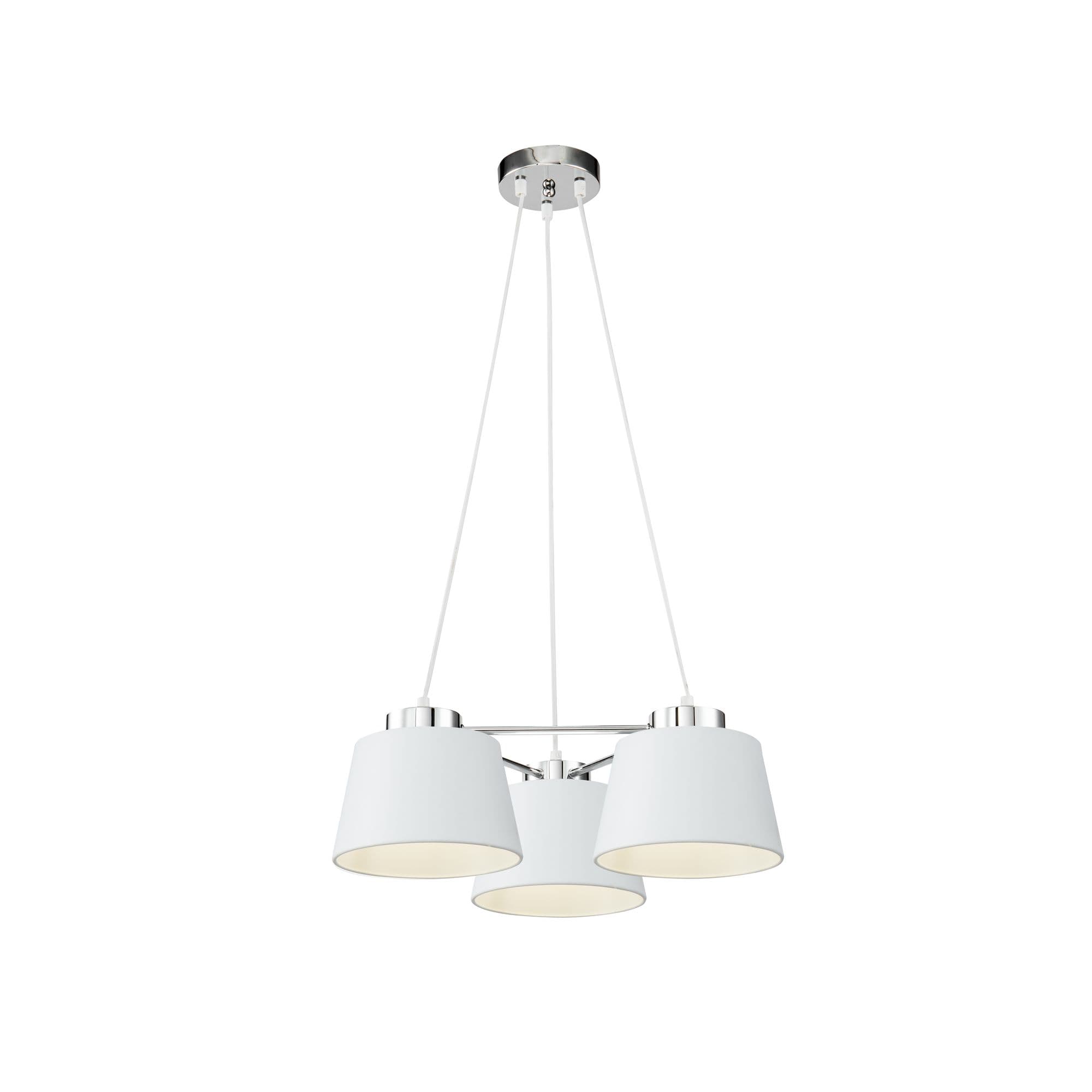 Freya Modern Barbara Хром Подвесной светильник E27 60W FR5004PL-03CH — миниатюра 2