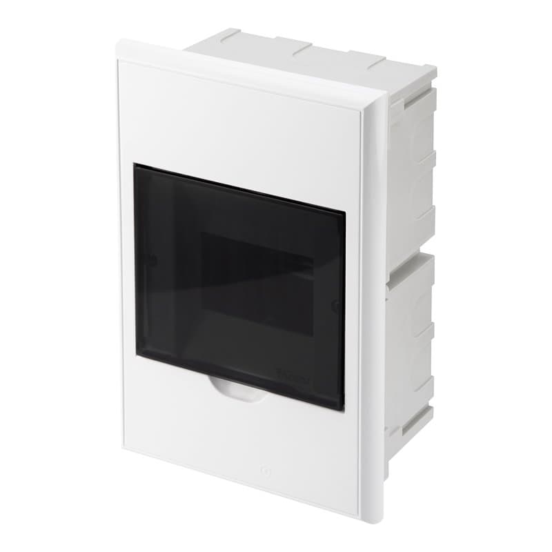 Kranz Бокс пластиковый ЩРВ-П-4 IP41 белый KR-11-0204