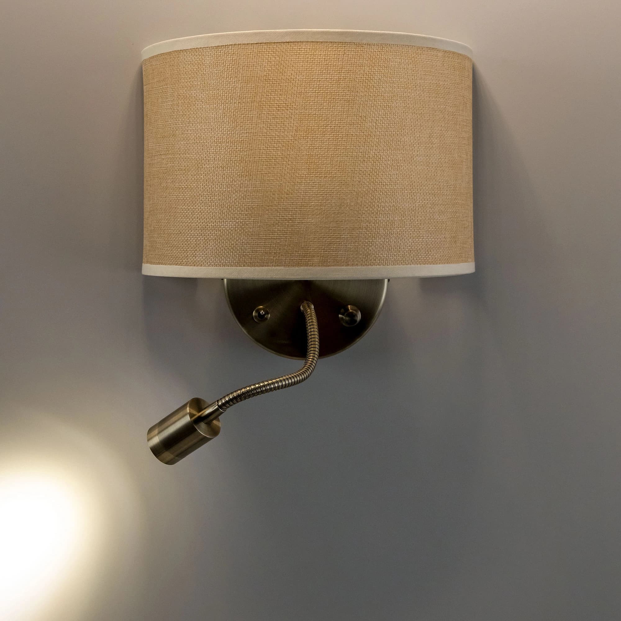 Citilux CL704306 Декарт Круг Стар.Бронза+Песоч. Светильник Наст. — миниатюра 5