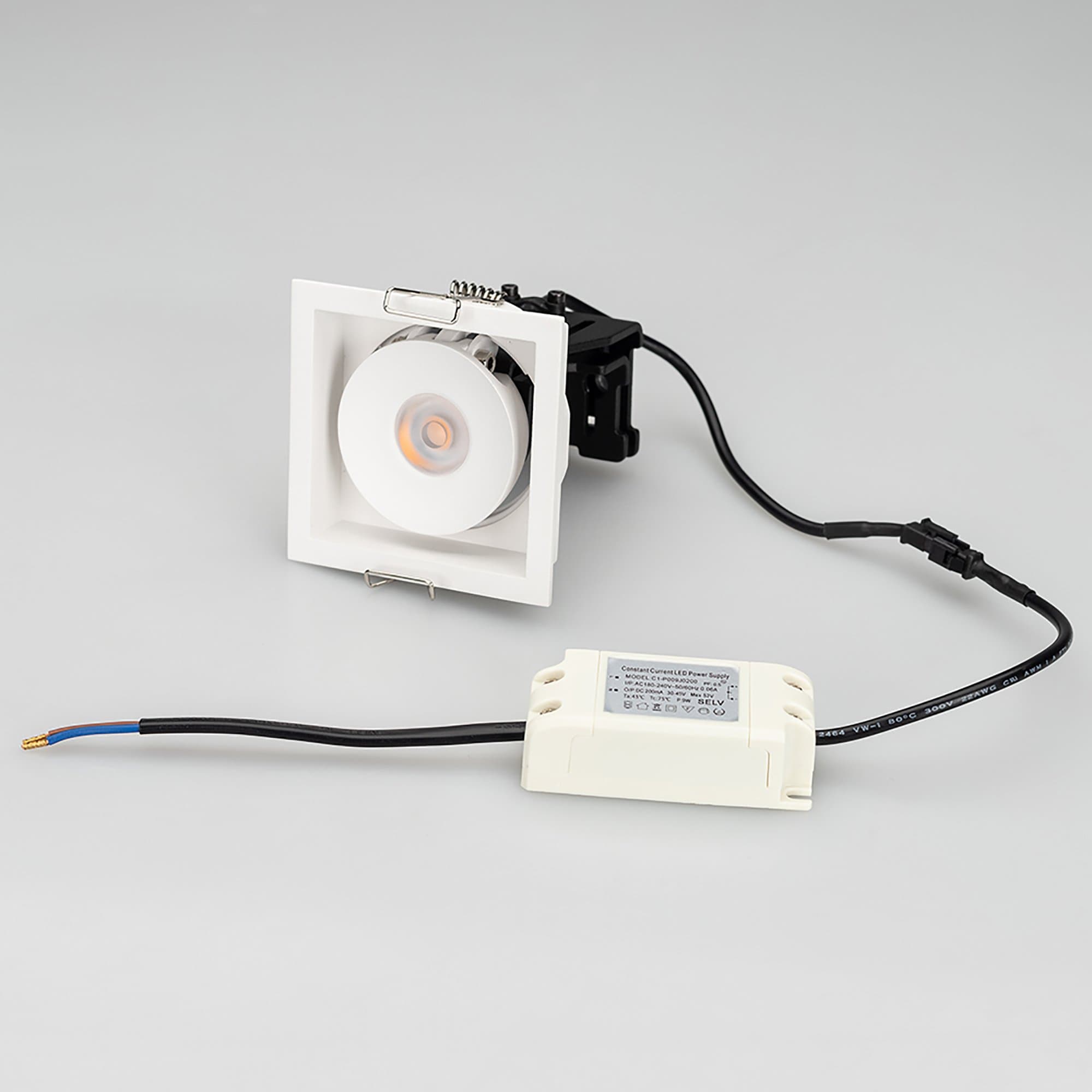 Arlight Светильник CL-SIMPLE-S80x80-9W Warm3000 (WH, 45 deg) (IP20 Металл, 3 года) 026874 — миниатюра 2
