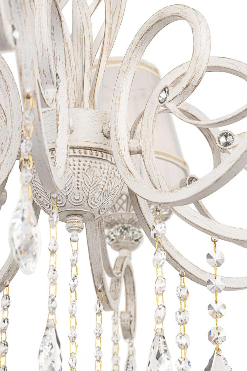 Maytoni Elegant Grace Белый с Золотом Люстра 10xE14 40W ARM247-10-G — миниатюра 10
