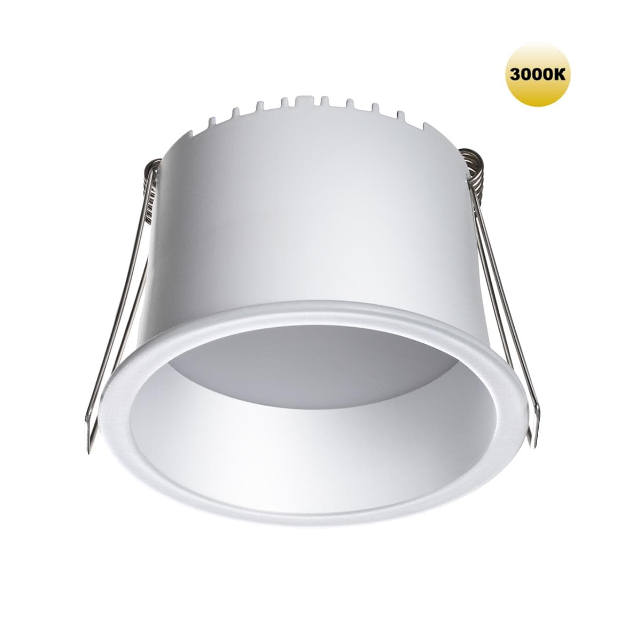 Novotech 359234 SPOT NT23 000 белый Светильник встраиваемый светодиодный IP20 LED 9W 220V 540Лм 3000К TRAN