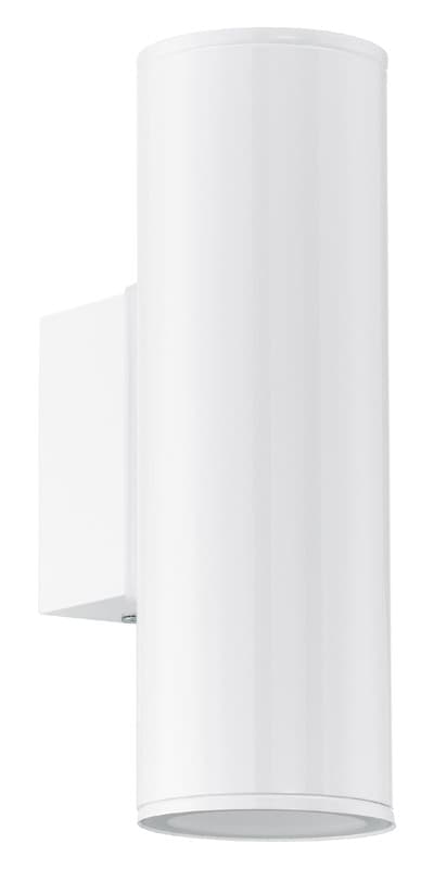 Eglo OUTDOOR 94101 Cветильник уличный LED настенный RIGA, 2х3W (GU10), нерж. сталь/белый