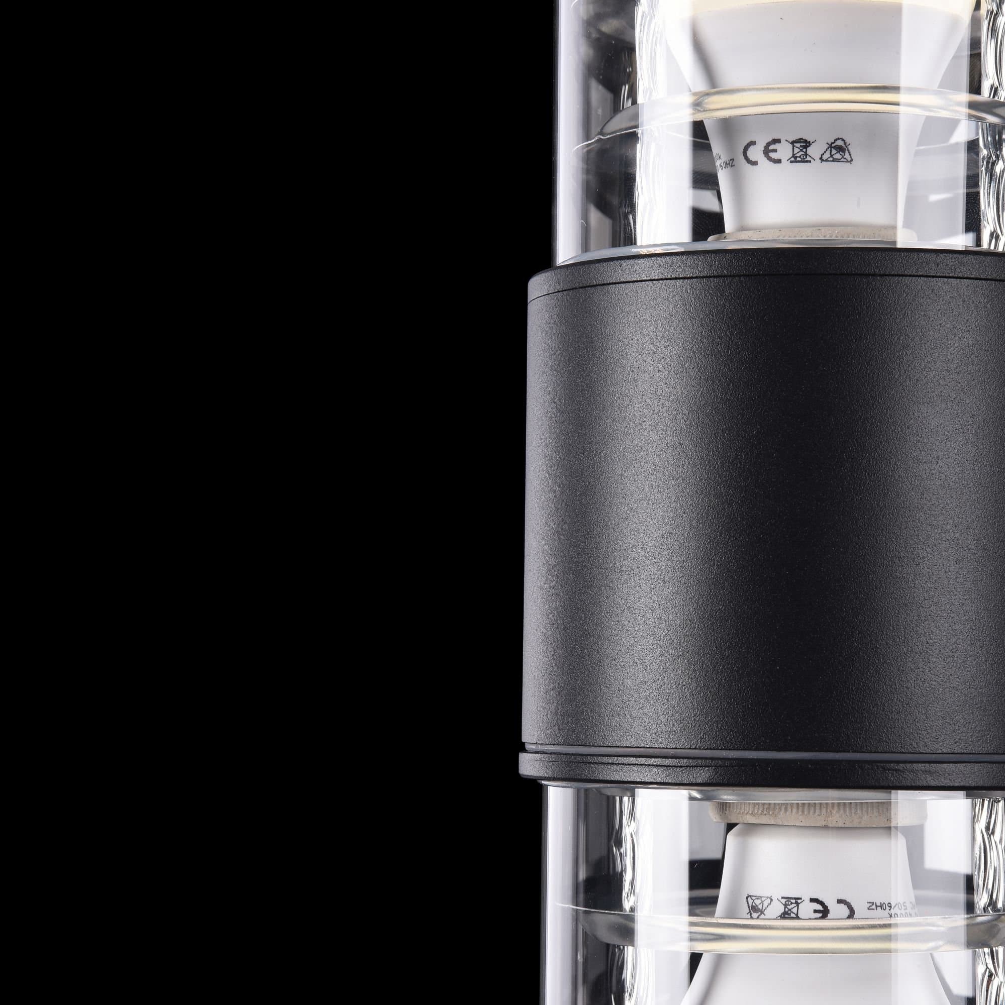 Maytoni Outdoor Bronx Черный Бра 2xE27 60W O576WL-02B — миниатюра 6