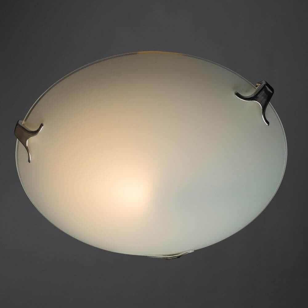 Arte Lamp Plain Хром/Белая Тарелка 100W E27 A3720PL-1CC — миниатюра 2