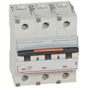 Legrand DX3 Автоматический выключатель 3P 80A (D) 25кА 409840 — миниатюра 2