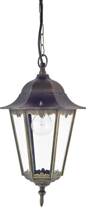Favourite London Черный/Прозрачный Светильник уличный 1*E27*100W, IP44 1808-1P