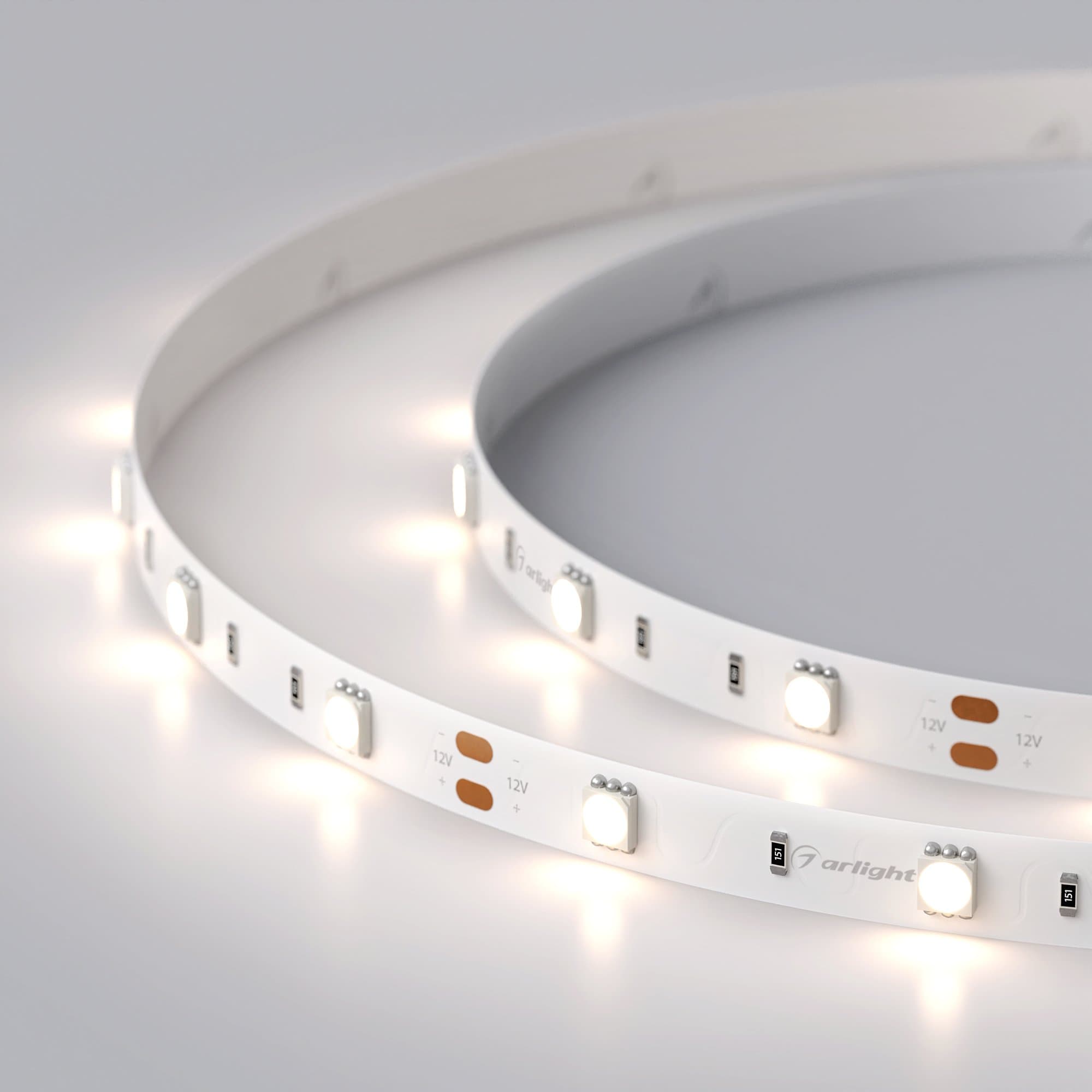 Arlight Светодиодная лента RT 2-5000 12V Day4000 (5060, 150 LED, LUX) (7.2 Вт/м, IP20) 011570(B) — миниатюра 5