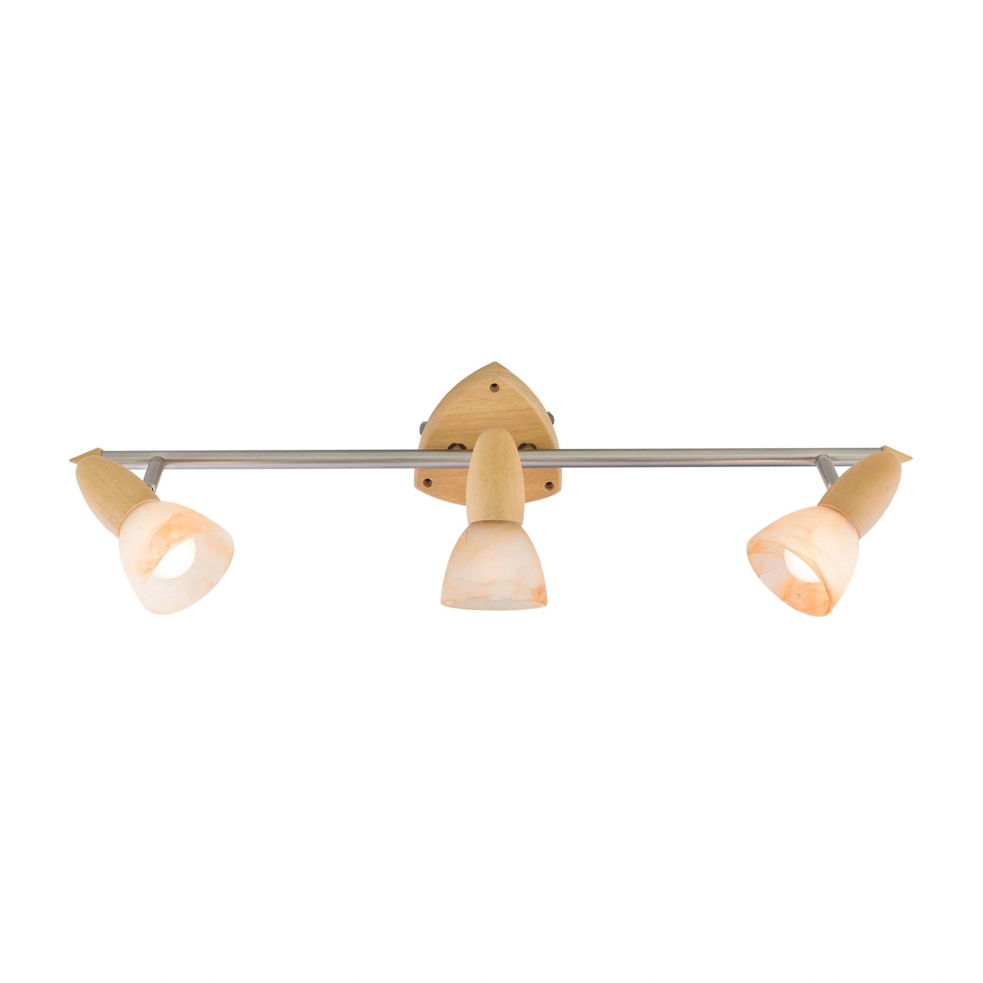 Citilux CL505531 Монте Хром+Бук Светильник Наст.-Потол. — миниатюра 1
