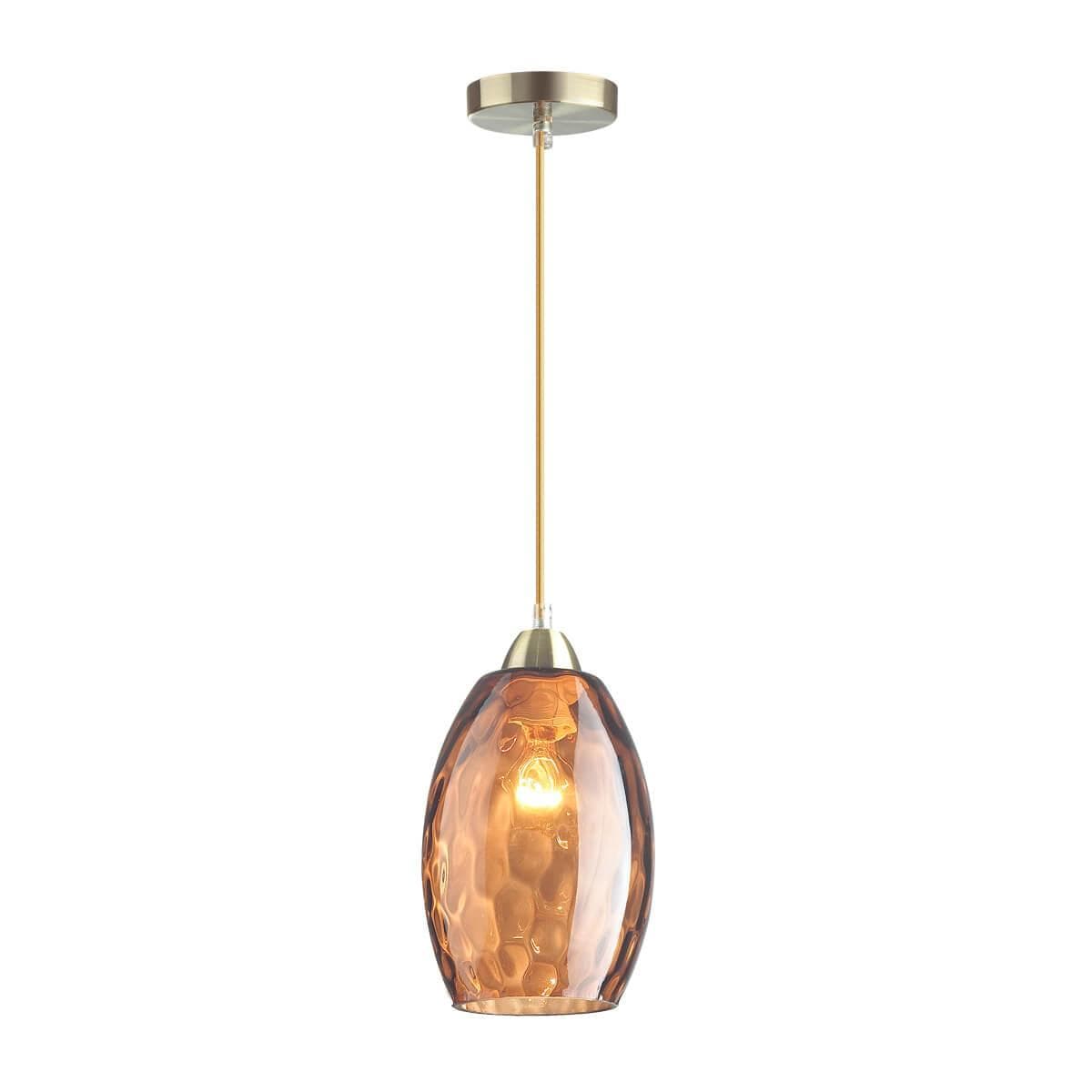 Lumion 4485/1 LN20 античная бронза, коричневый Подвес E27 60W 220V SAPPHIRE — миниатюра 1