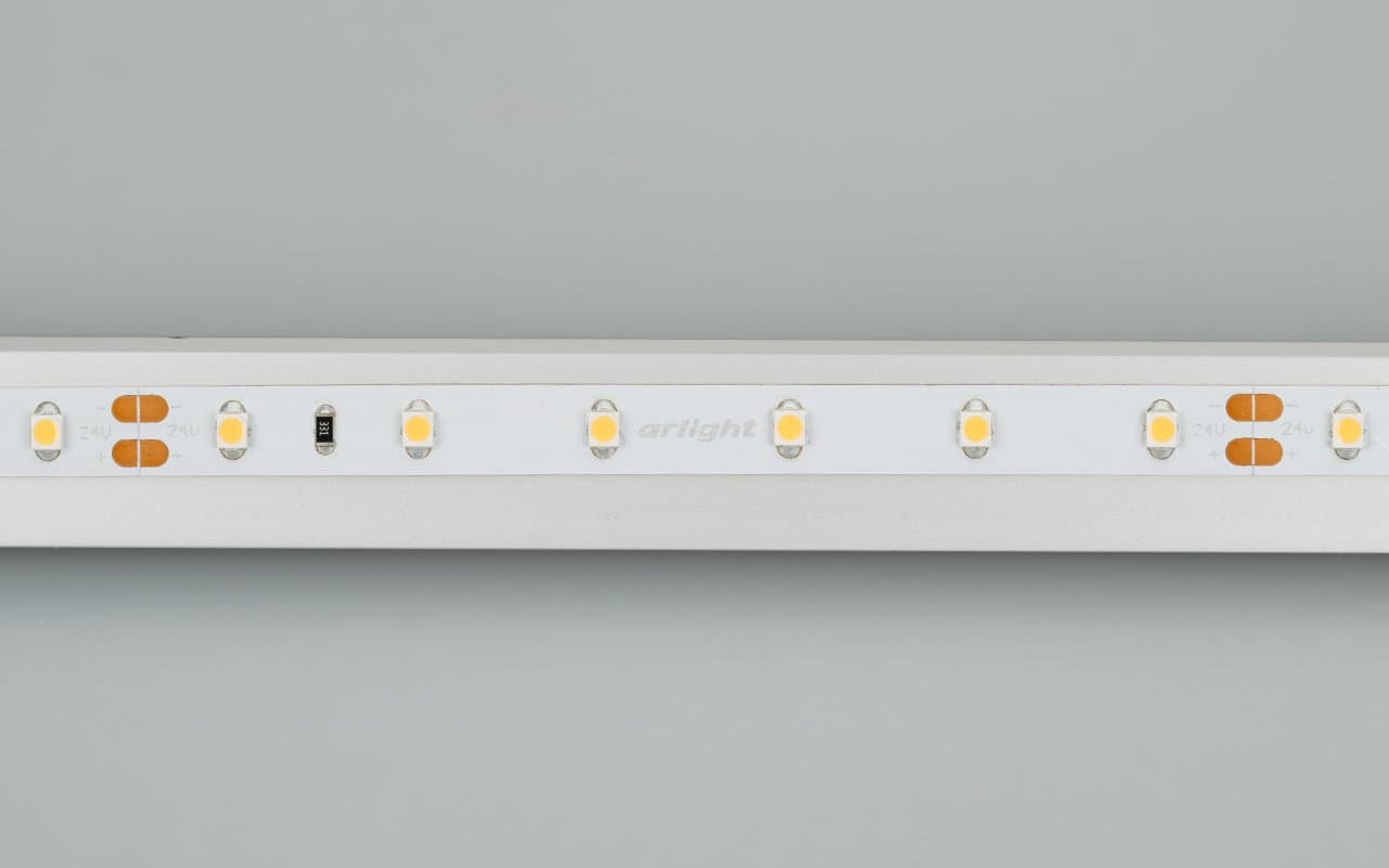 Arlight Светодиодная лента RT 2-5000 24V Warm2700 (3528, 300 LED, CRI98) (4.8 Вт/м, IP20) 021414(1) — миниатюра 3