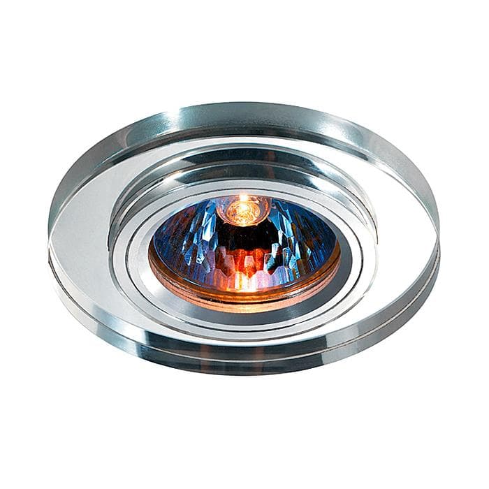 Novotech 369756 NT12 237 алюминий/зеркальный Встраиваемый светильник IP20 GX5.3 50W 12V MIRROR