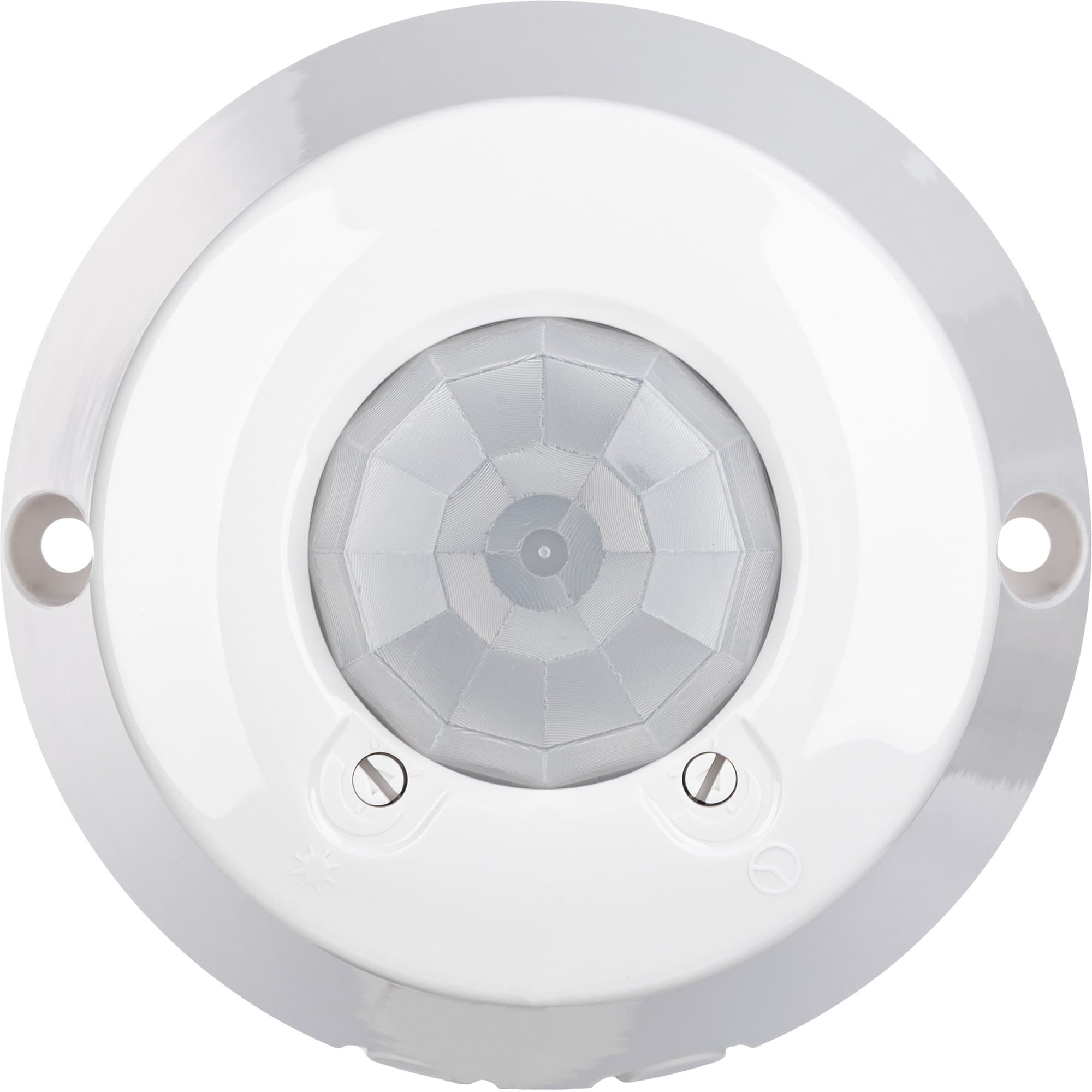 Legrand LM Белый Датчик движения PIR потолочный для накладного монтажа 360°, упаковка "блистер". ~240В 1000 Вт лампы накаливания/250 Вт светодиоды,IP2 048949 — миниатюра 1