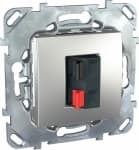 SE Unica Top Алюминий Аудиорозетка 1-ая MGU5.486.30ZD — миниатюра 4