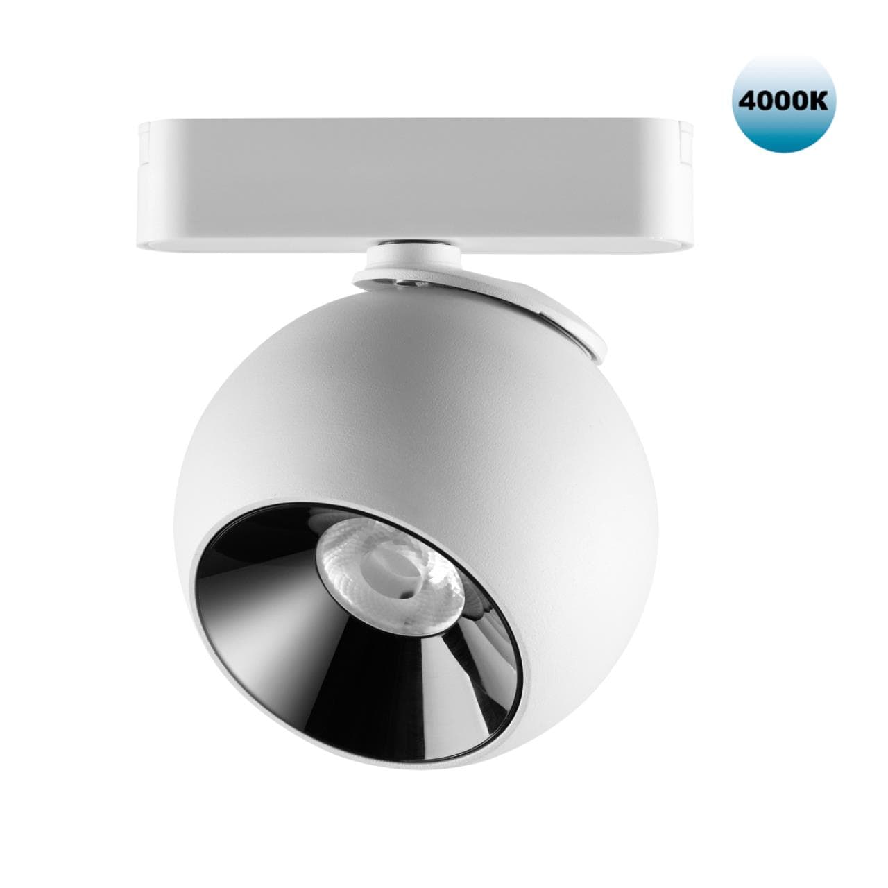 Novotech 359101 SHINO NT23 000 белый Трековый светильник для низков. шинопровода IP20 LED 4000K 12W 48V 960Лм SMAL