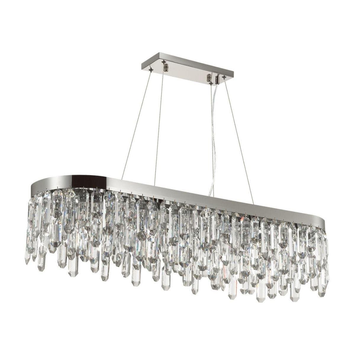Odeon Light 4985/12 HALL ODL22 383 хром/хрусталь Люстра E14 12*40W DAKISA — миниатюра 1