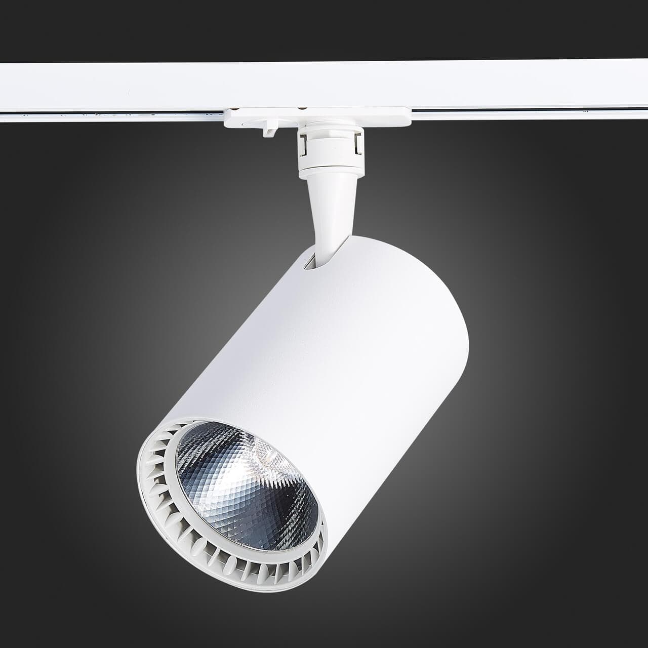 ST Luce ST351.536.30.24 Трековый светодиодный светильник Мат. белый LED 1*30W 3000K 2 700Lm Ra≥80 24° IP20 L139xW89xH194 100-240V — миниатюра 2