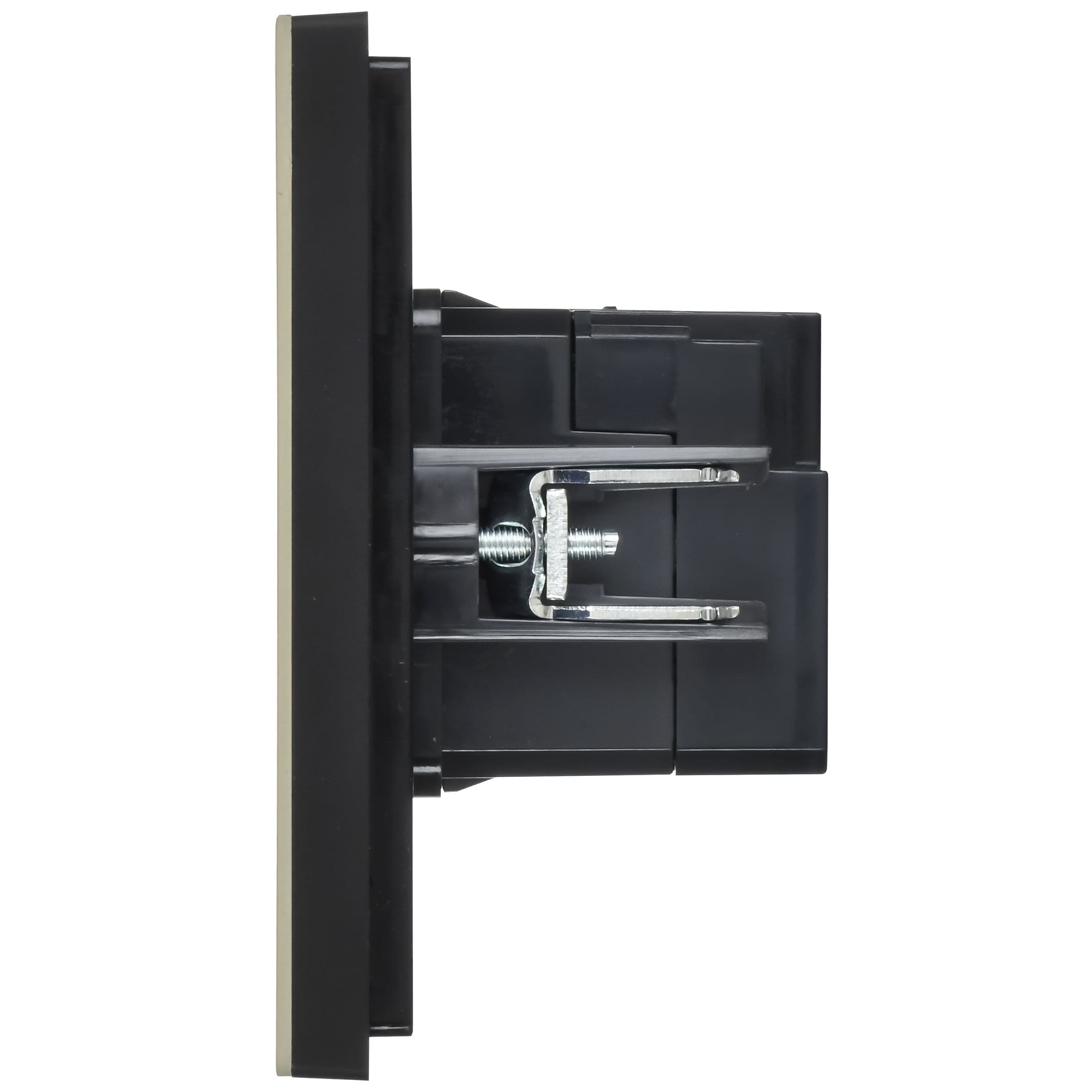 IEK FORTE&PIANO Металл Черный Розетка USB A+C 18Вт FP151M — миниатюра 4