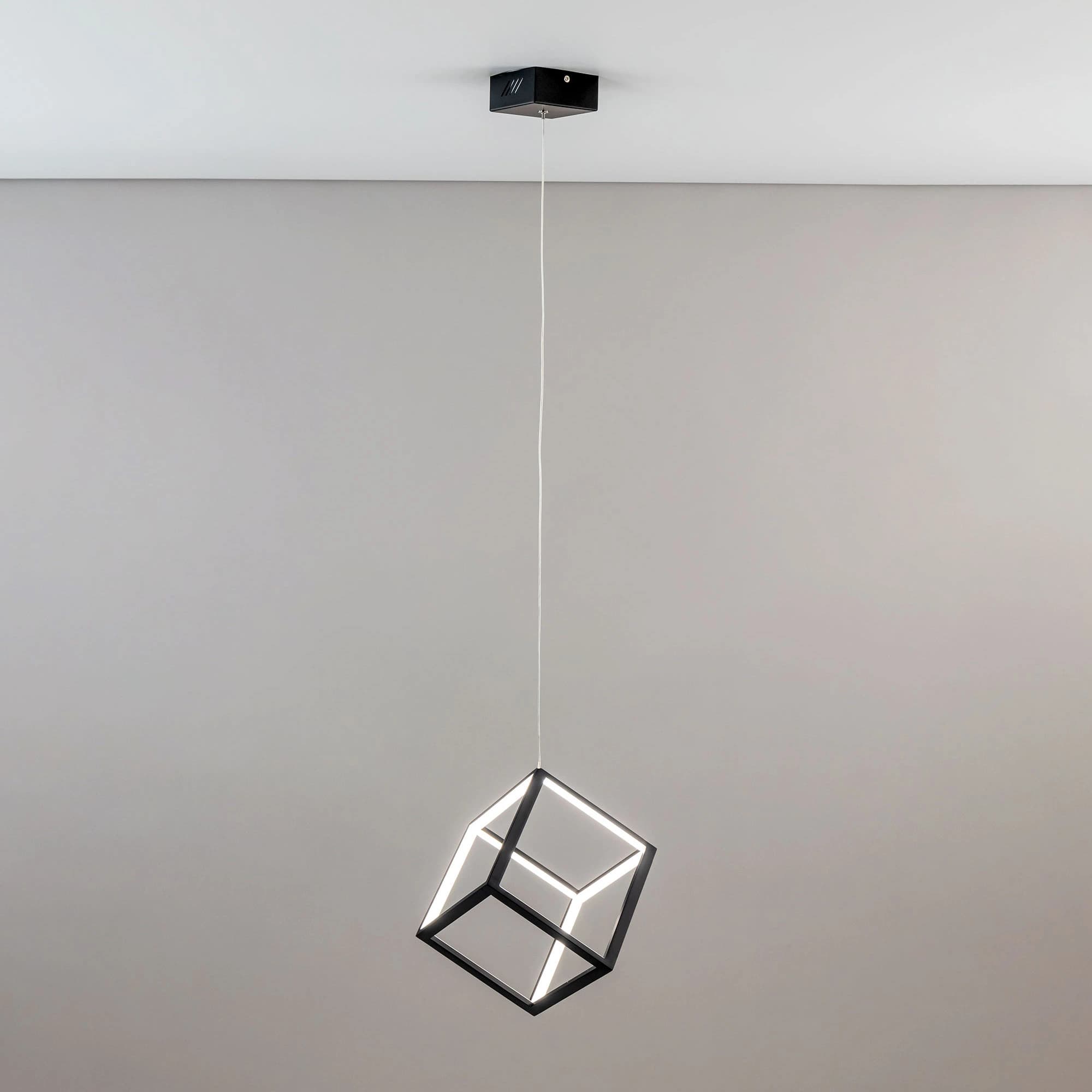 Citilux CL719201 Куб Черный Светильник Подвес, LED 30W*4000K — миниатюра 6