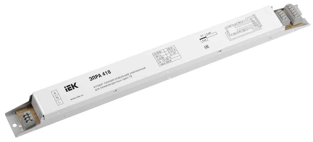 IEK ЭПРА 418 для линейных ЛЛ Т8 — миниатюра 1