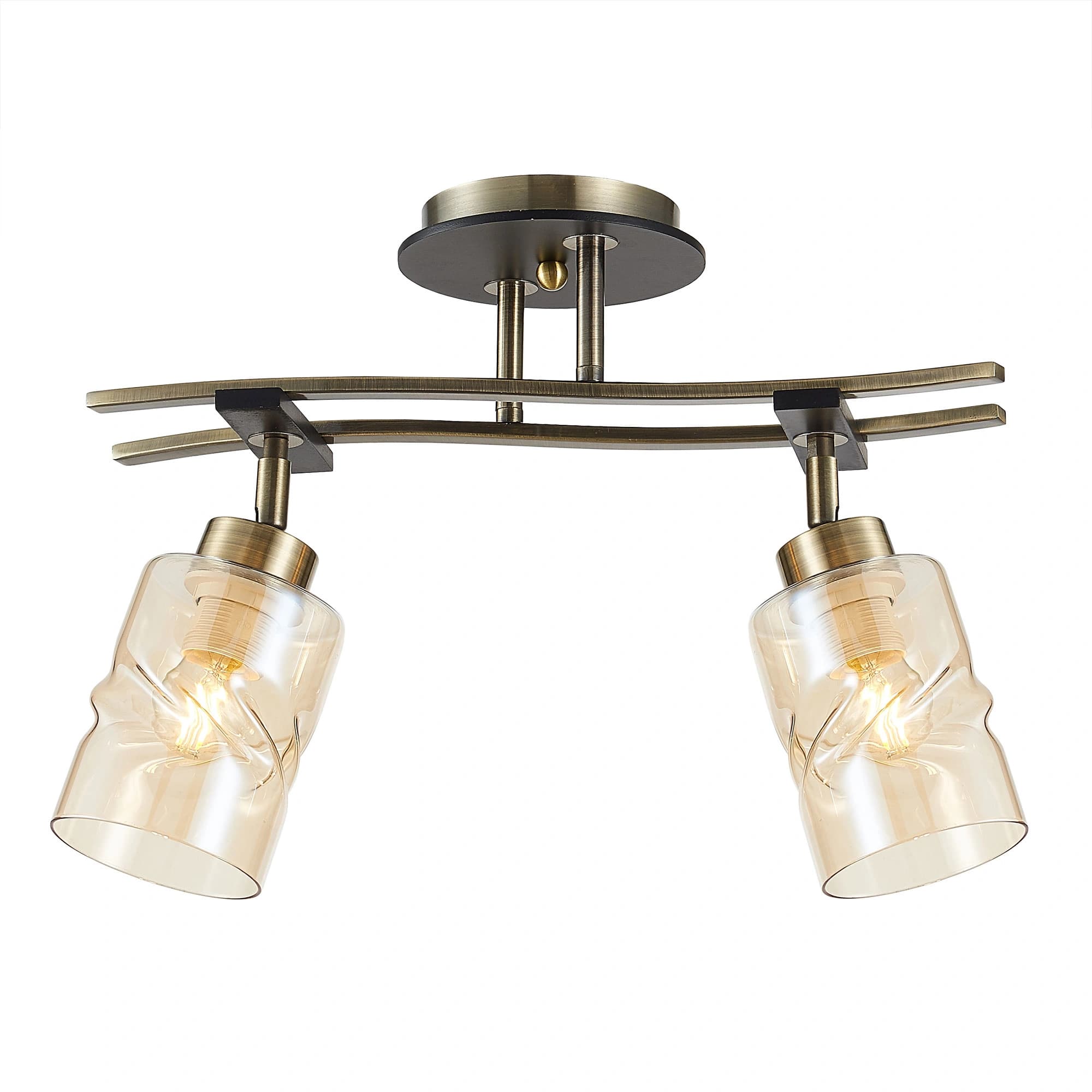 Citilux CL142124 Мерида Брон.Ст.+Венге Светильник потолочный