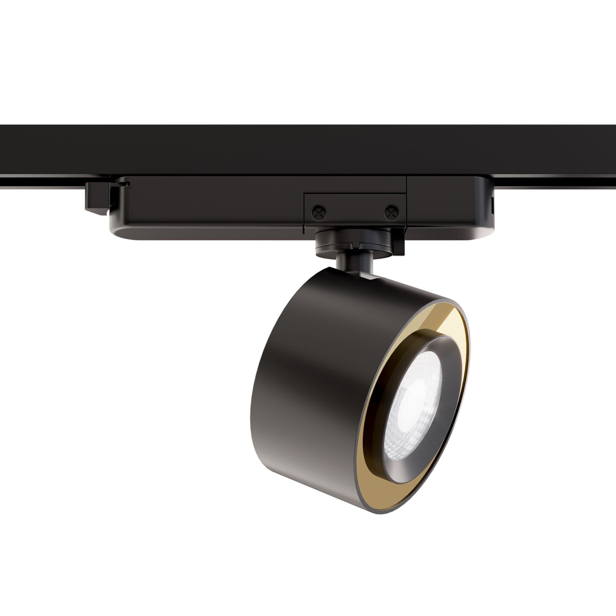 Maytoni Single phase track system Черный Светильник трековый TR023-1-12B4K — миниатюра 2