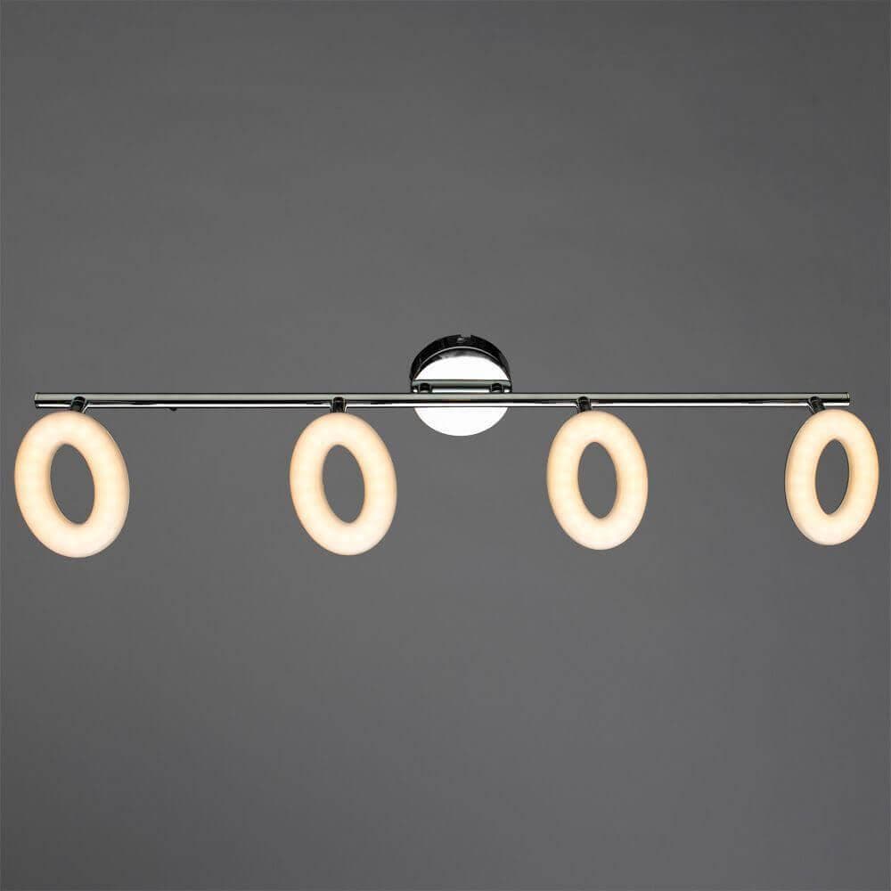 Arte Lamp Ciambella Хром/Белый Спот 4x4W 4xLED 4x320lm A8972PL-4CC — миниатюра 6