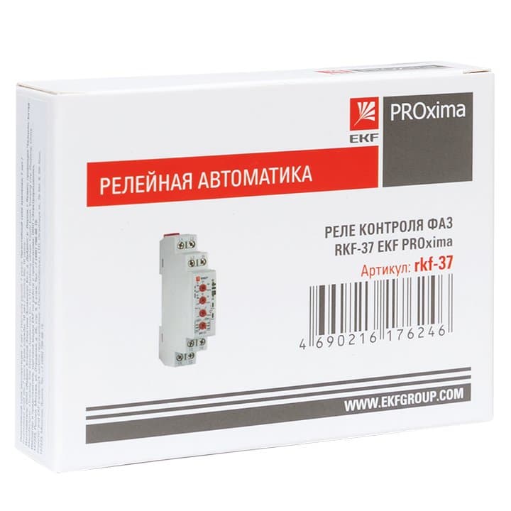 EKF PROxima Реле контроля фаз RKF-37 — миниатюра 6