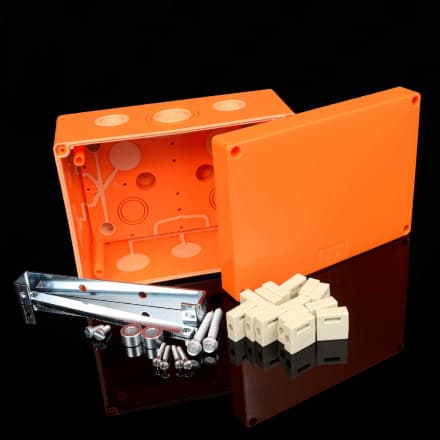 Kopos Коробка огнестойкая Е90, 176х126х87, IP66, для инф. кабелей с керамическими клеммниками 14x0,5-4 мм2 KSK 175 (DPO) KSK 175_DPO