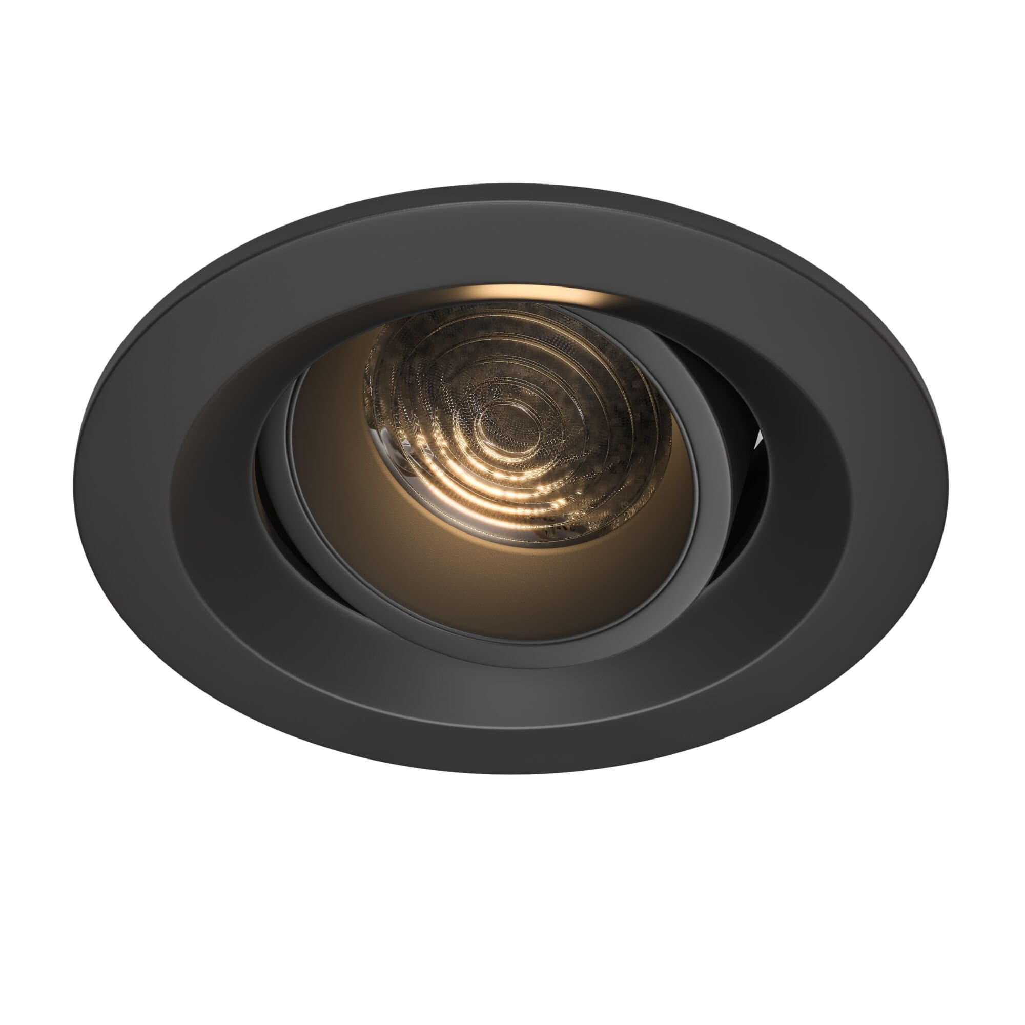 Maytoni Downlight Elem Черный Встраиваемый светильник DL052-L7B3K — миниатюра 5