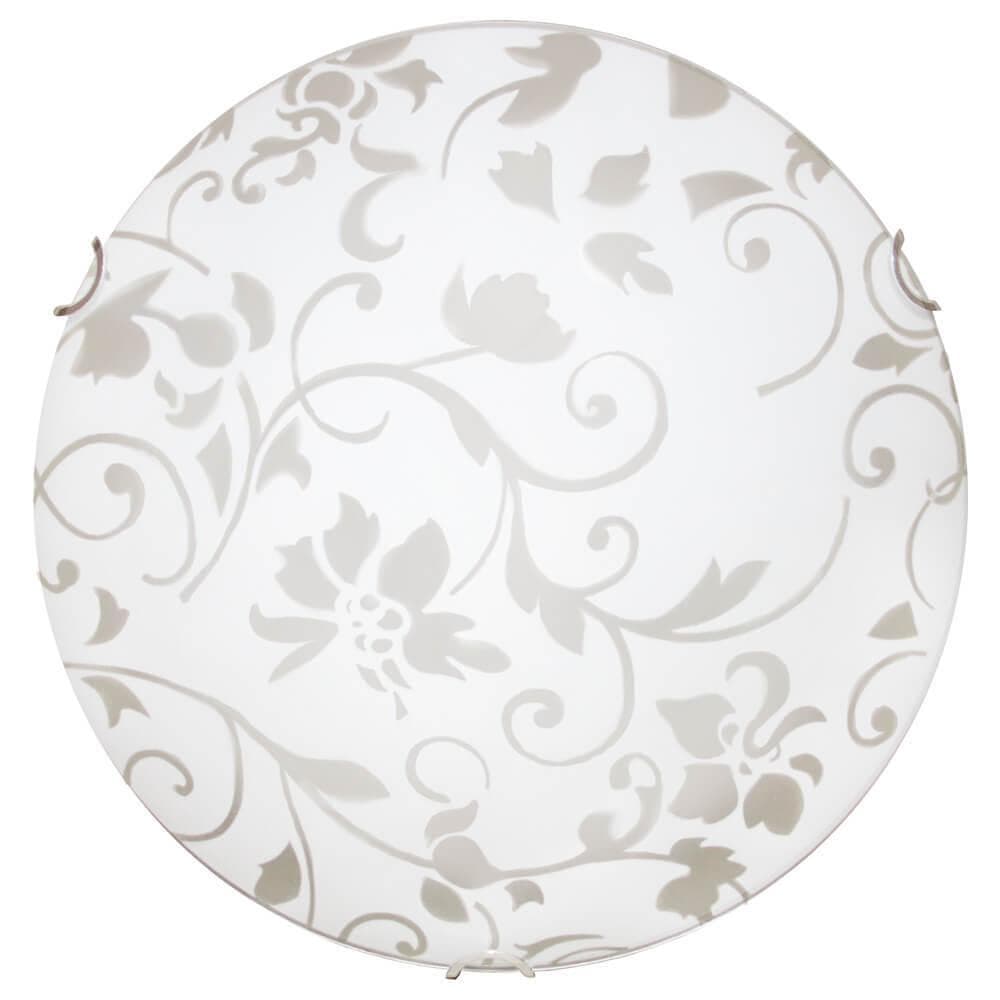 Arte Lamp Ornament Хром/Белая Тарелка 100W E27 A4120PL-1CC